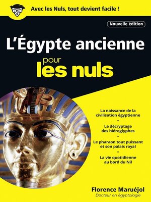 cover image of L'Egypte ancienne Poche Pour les Nuls